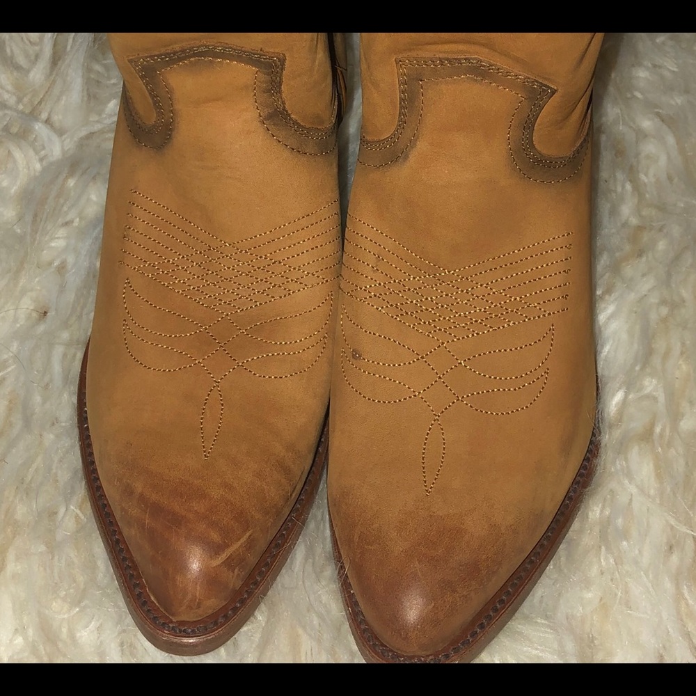 Frye ankle boots western style